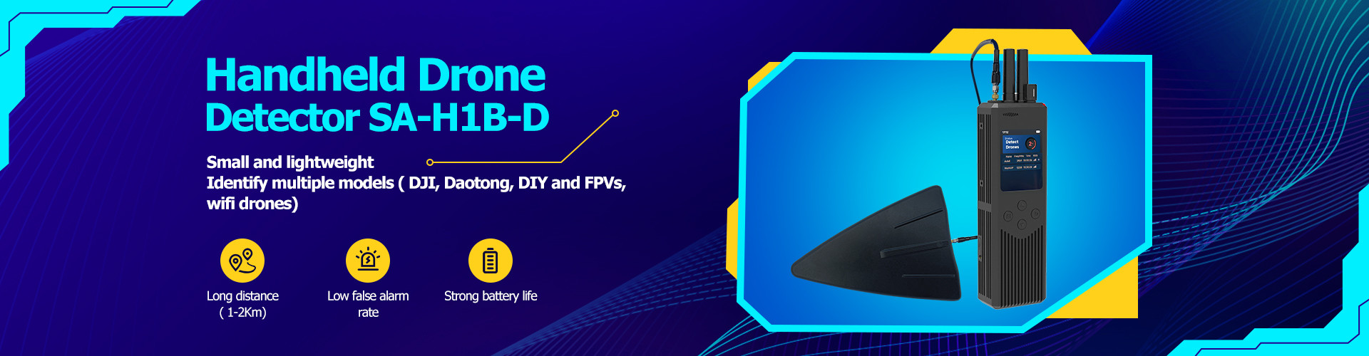 chất lượng Mô-đun gây nhiễu không người lái Nhà máy