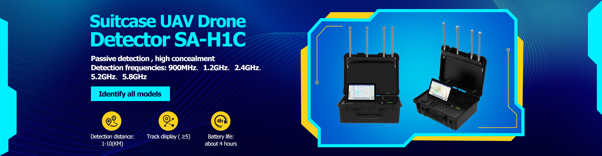 chất lượng Mô-đun gây nhiễu không người lái Nhà máy