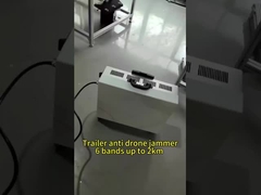 Loại trailer Drone Signal Jammer 200w Lượng cao 3km Khoảng cách cho DJI