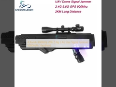 4 băng tần 900MHz WiFi 5.8g 2.4G Uav Signal Jammer 5000mAh cầm tay