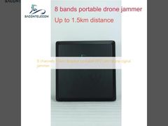 Thiết bị gây nhiễu tín hiệu UAV FPV di động 8 kênh, tầm xa 1.5km