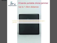 Thiết bị gây nhiễu tín hiệu UAV FPV di động 8 kênh, tầm xa 1.5km