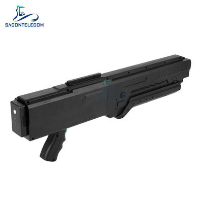 Năng lượng cao 125w đa băng tần 1200m Máy đánh nhiễu tín hiệu cầm tay chống UAV Gun Drone