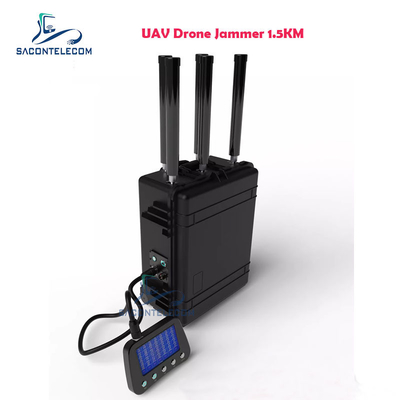 UAV không người lái chống nước IP55 1,5km Manpack tích hợp pin