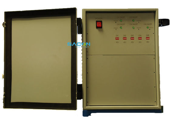 400w Waterproof Mobile Cell Phone Jammer 4 Bands Cho Nhà tù Nhà tù / Quân đội