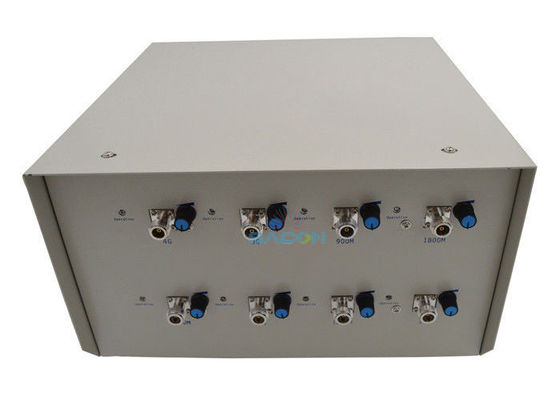 Thiết bị gây nhiễu gắn trên xe công suất cao 120W với 8 băng tần và phạm vi 100m dành cho nhà tù và trung tâm huấn luyện