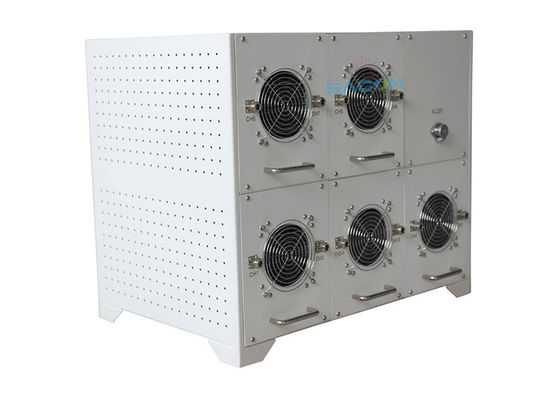 Thiết bị gây nhiễu RCIED 1135W với phạm vi 800m và khả năng gây nhiễu không có khoảng trống 20-6000MHz để bảo vệ xe