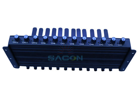 Bộ chặn tín hiệu điện thoại di động 5.8G có thể điều chỉnh công suất 12 kênh