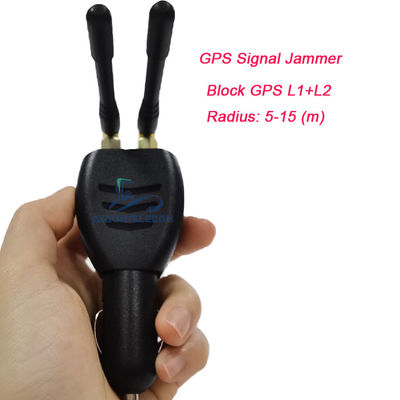 Máy phát tín hiệu GPS mini ISO9001 với ăng-ten đa hướng khoảng cách 15m, trọng lượng nhẹ cho bật lửa xe hơi 12V-24 DC