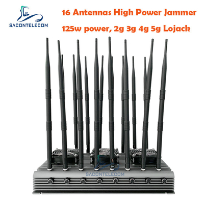 DC24V UMTS Nhà tù điện thoại di động Jammers 16 kênh hồng ngoại 200-6000Mhz