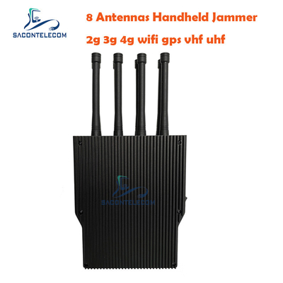 8 ăng-ten Đánh nhiễu tín hiệu di động 38w 50m Radius Omni Antennas 38w