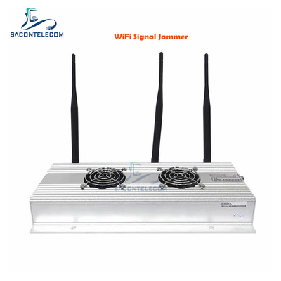 9Watt Wifi Signal Jammer 3 kênh 2.4G 5.2G 5.8G 100m Với bộ điều hợp AC