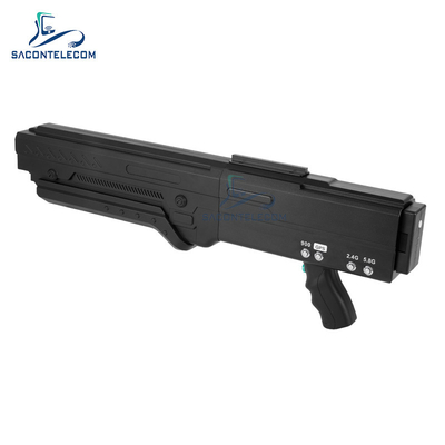 1.2KM Gun Distance Drone Động cơ không người lái (UAV) Dây nhiễu tín hiệu 2.4G 5.8G GPS 900mhz
