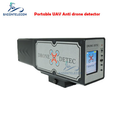 Máy dò tín hiệu máy bay không người lái cầm tay 1.8 Inch LED 2.4G 5.8G 2KM Distance Built In Battery