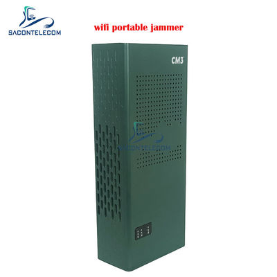 Máy chặn nhiễu tín hiệu WiFi di động với 3 kênh (2.4G, 5.2G, 5.8G) và phạm vi 10-15m