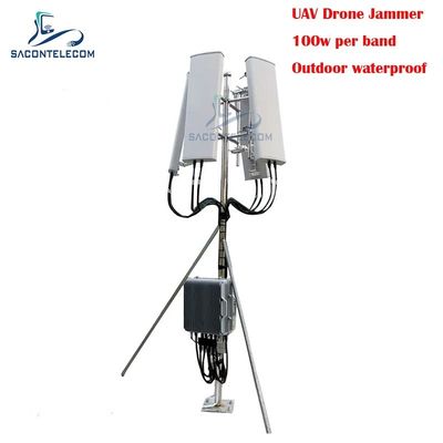 700W 3KM ngoài trời không thấm nước Drone Signal Jammer GPS Signal Jammer cho UAV