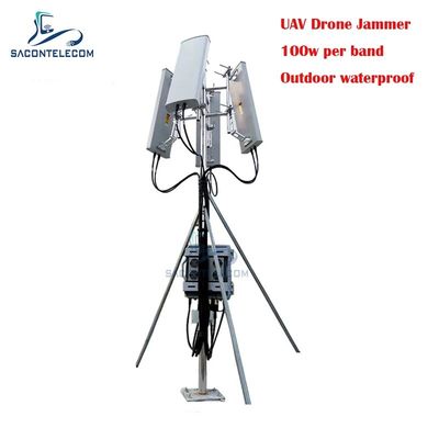 700W 3KM ngoài trời không thấm nước Drone Signal Jammer GPS Signal Jammer cho UAV