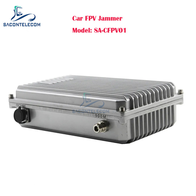 1 băng tần 50w Chiếc xe gắn FPV Drone Signal Jammer Anti Drone Frequency Jammer