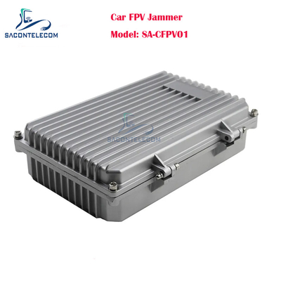 1 băng tần 50w Chiếc xe gắn FPV Drone Signal Jammer Anti Drone Frequency Jammer