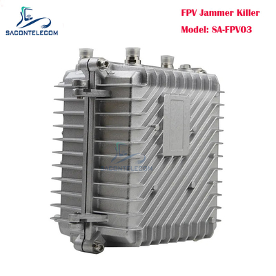 3 băng tần UAV tần số Drone Signal Jammer 150w Car FPV Anti Drone Jammer
