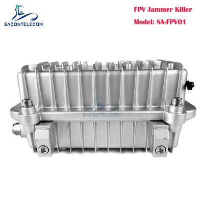 Máy nhiễu máy bay không người lái cầm tay 50W có sức mạnh cao với 2.4G FPV Blocking Signal