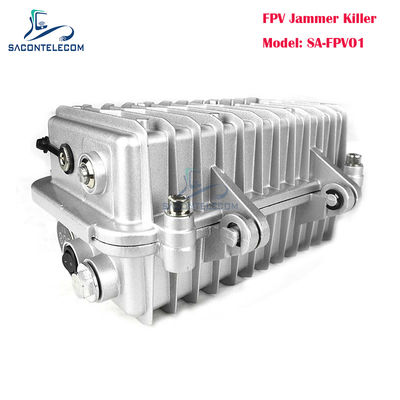 Máy nhiễu máy bay không người lái cầm tay 50W có sức mạnh cao với 2.4G FPV Blocking Signal