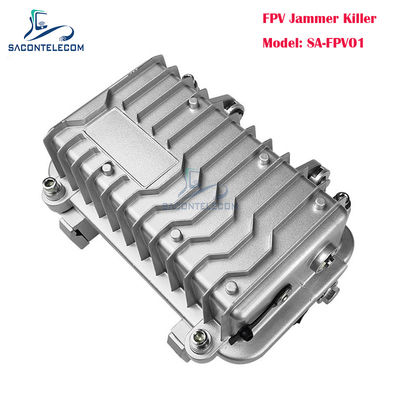 Máy nhiễu máy bay không người lái cầm tay 50W có sức mạnh cao với 2.4G FPV Blocking Signal