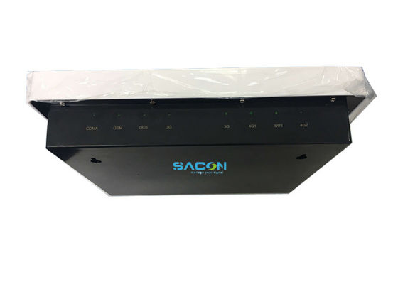Thiết bị gây nhiễu sóng di động 8 ăng-ten định hướng trong với công suất đầu ra 30W và phạm vi gây nhiễu 5-30m