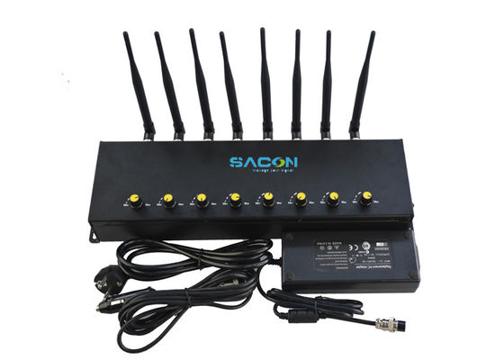 8 băng tần Long Range RF Signal Jammer với 20W Output Power và 40m Jamming Range