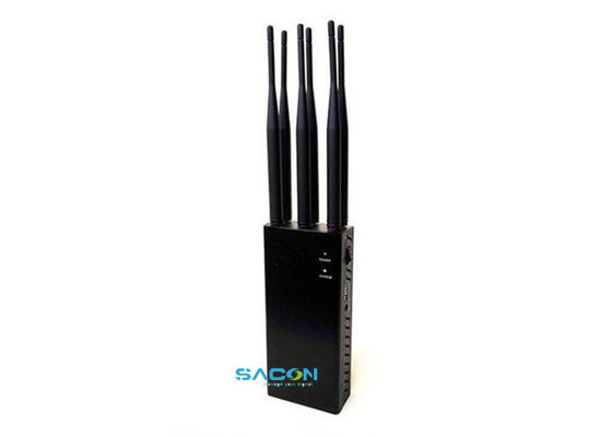 6 Anten Ekstensi Portable Wifi Signal Jammer dengan Daya Output 5 Watt dan Baterai 8000mAh