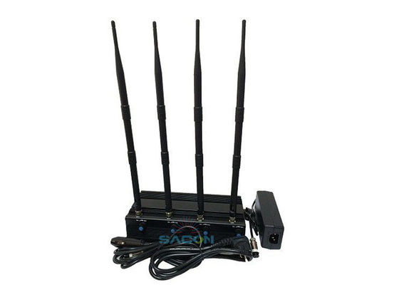 4w Desktop Wifi Signal Jammer Với 5.2G 5.8G Tần số Và Tối đa 30m Range