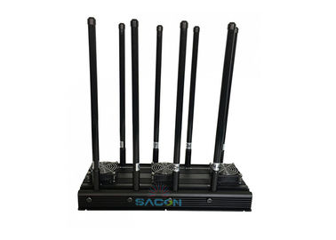 8 Bands Anti Drone Signal Jammer 150w Công suất cao với khoảng cách dài 1km