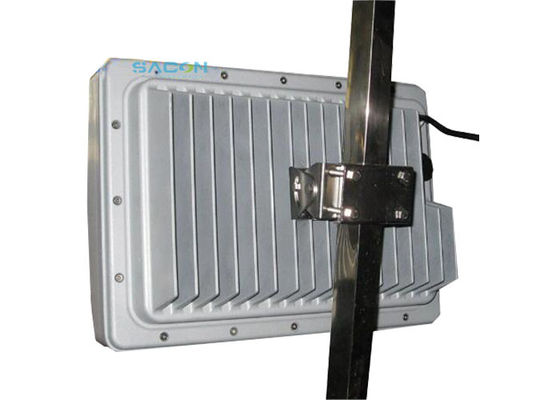 IP66 Máy nhiễu tín hiệu gắn trên xe chống nước với công suất 40W và ăng-ten tăng 6dBi