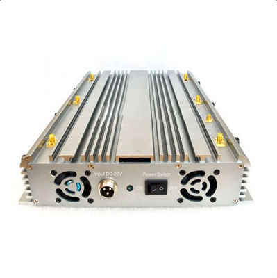 24 giờ làm việc nhà tù điện thoại di động Jammer với 6 ăng-ten và 90W điện cho các cơ sở an toàn