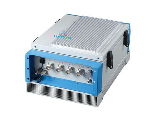 Máy gây nhiễu điện thoại di động công suất cao 400W chống nước IP65 có phần mềm giám sát cho nhà tù