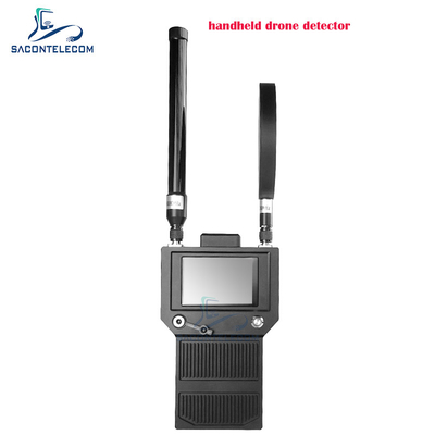 400-6Ghz máy dò chống máy bay không người lái di động FPV UAV máy dò tín hiệu cầm tay lên đến 2km