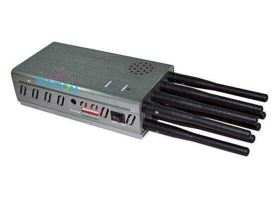 8W High Power GPS Jammer và Cell Phone Blocker với 8 Band và phạm vi 30m