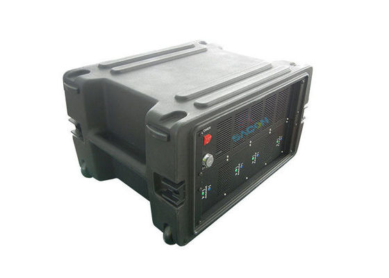Thiết bị gây nhiễu manpack công suất cao 400W, 4 băng tần, phạm vi 200m, chặn tín hiệu 2G 3G