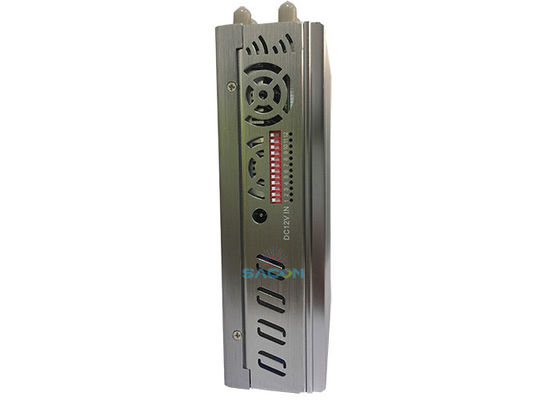 8.4W 12 ăng-ten Máy nhiễu tín hiệu cầm tay với bán kính bảo vệ 20m cho điện thoại di động và chặn tín hiệu di động