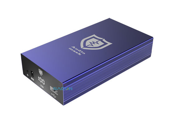 Thiết bị gây nhiễu tín hiệu âm thanh di động với hiệu quả che chắn 80% bằng sóng siêu âm và bán kính che chắn 0.5-1.5m