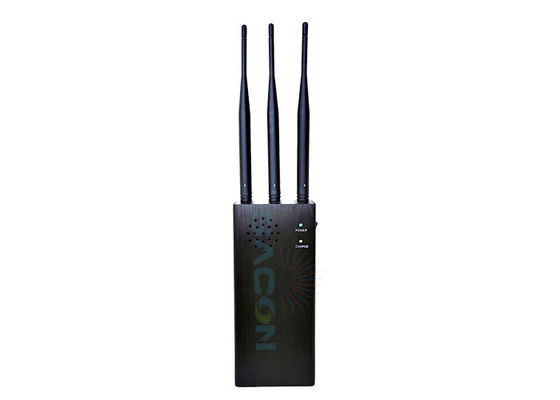 Thiết bị gây nhiễu tín hiệu công suất cao 10W với phạm vi 100m và kích thước nhỏ gọn để chặn điều khiển từ xa xe hơi