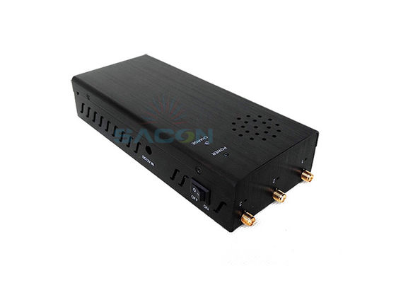 Thiết bị gây nhiễu tín hiệu công suất cao 10W với phạm vi 100m và kích thước nhỏ gọn để chặn điều khiển từ xa xe hơi