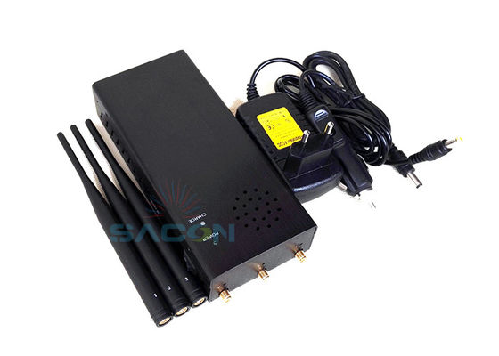 Thiết bị gây nhiễu tín hiệu công suất cao 10W với phạm vi 100m và kích thước nhỏ gọn để chặn điều khiển từ xa xe hơi