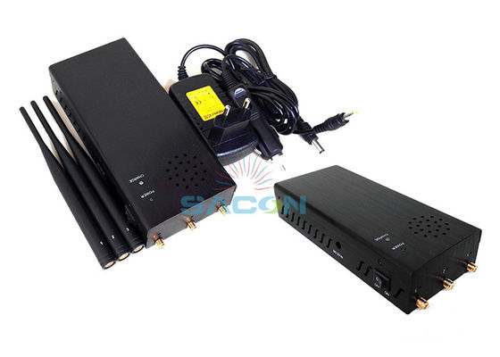 Máy nhiễu tín hiệu công suất cao 10W với phạm vi 150m và pin 8000mAh để chặn điều khiển từ xa
