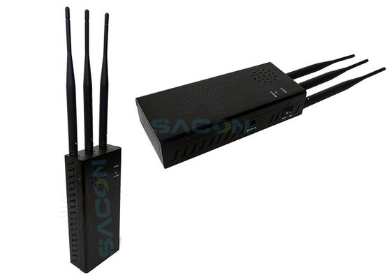 Máy nhiễu tín hiệu công suất cao 10W với phạm vi 150m và pin 8000mAh để chặn điều khiển từ xa