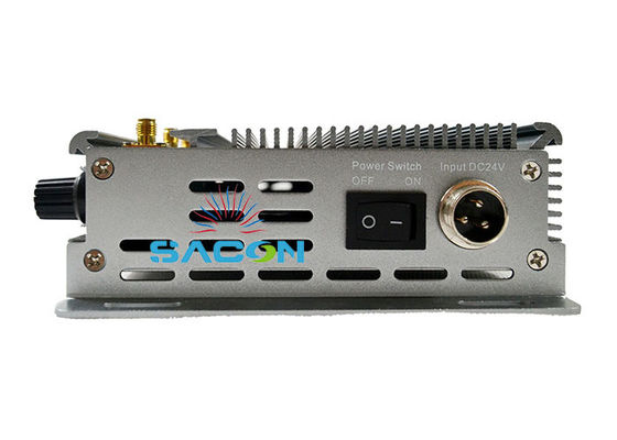 Năng lượng đầu ra 40W Máy nhiễu tín hiệu 5G với bán kính nhiễu 80m và 3 quạt làm mát