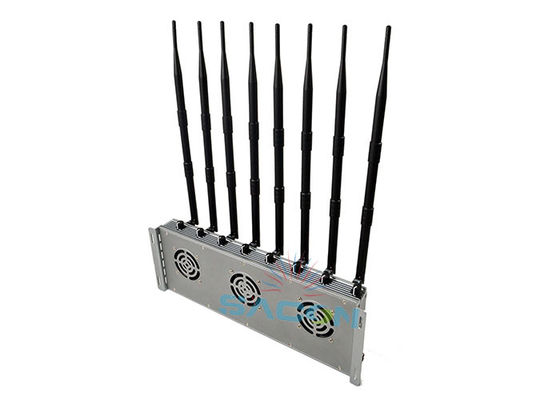 40W Tầm xa 80 mét, 8 Anten, Máy gây nhiễu tín hiệu 5G công suất cao