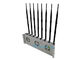 High Power 5G Signal Jammer Blocker 40w 2G 3G 4G 8 ăng-ten 80 mét phạm vi