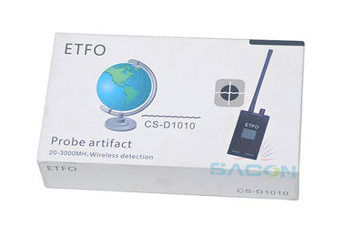 Tín hiệu tần số máy ảnh phát hiện lỗi 20-3000Mhz phát hiện điện thoại di động 1.2G 2.4G