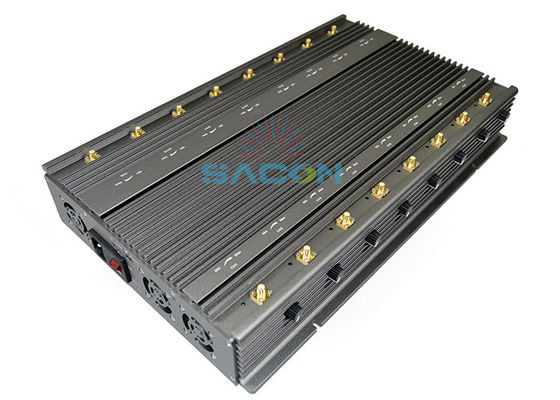 16 Ăng-ten 5G Máy Chặn Tín Hiệu Công Suất 100W và Bán Kính Chặn 80m